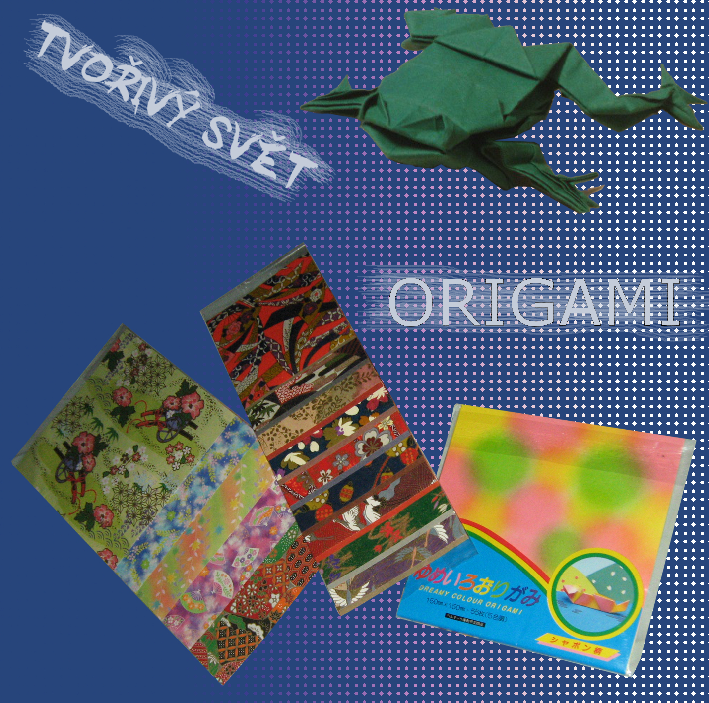 origami plakát