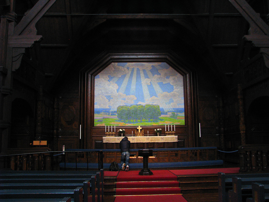 kostel v Kiruně